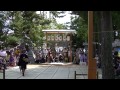 2014年 桑名市長島八幡神社例大祭（八幡神社獅子舞・祓い）