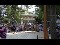 2014年 桑名市長島八幡神社例大祭（八幡神社獅子舞・祓い）