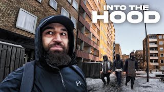 Inside “Europe’s GUN CRIME Capital”  - A Walk-through Rosengard, Sweden 🇸🇪 - Into the Hood
