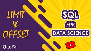 LIMIT and OFFSET | SQL for Data Science | WonkyCode | Telugu
