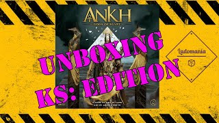 Ludomanía: Unboxing Ankh: Gods of Egypt