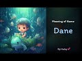 Meaning of boy name: Dane - Name History, Origin and Popularity