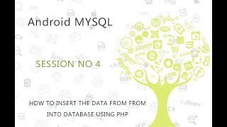 Android MySQL Database Tutorial 4 How to insert the data in the Online Database YouTube