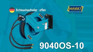 HAZET Schlauchaufroller ∙ offen 9040OS-10