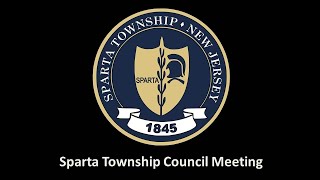 Sparta Township Council  Reorganization Meeting Tuesday January 7, 2025