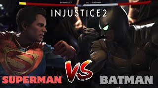 BATMAN VS SUPERMAN INJUSTICE 2 PC GAMEPLAY FIGHT WITH ULTRA HD VIDEO'S