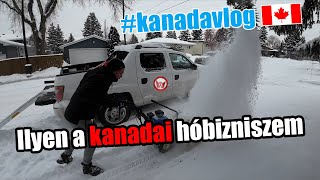 Ebbe vágtam bele a nyári kertész szezon után a kanadai vállalkozásommal!