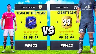 TOTY vs. Giant 99 Rated Team!
