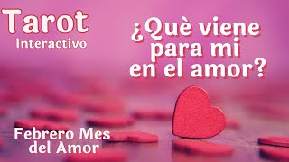 TAROT - ¿Qué viene para mi en el amor?💖