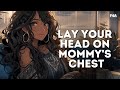 Mommy Girlfriend Comforts you during a Storm ⛈️ | Cozy Autumn Vibes | Wholesome | Calling you 'Baby'