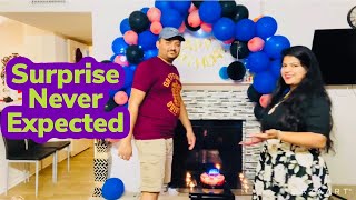 Birthday Surprise for my Husband |  Gift Unboxing | birthday decoration | The Cheese Cake Factory