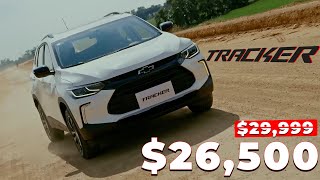 Chevrolet Tracker 29,999$ ➡️ 26,500$ ដើម្បីអបអរសាទរខួប 10ឆ្នាំនៃម៉ាកយីហោ Chevrolet Cambodia