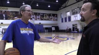 Warriors TV Analyst Jim Barnett Shows His Wicked Crossover