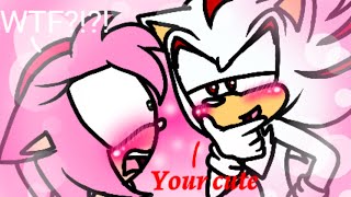 Shadic and Amy?! (Sonamy \u0026 Shadamy Comic Dub)