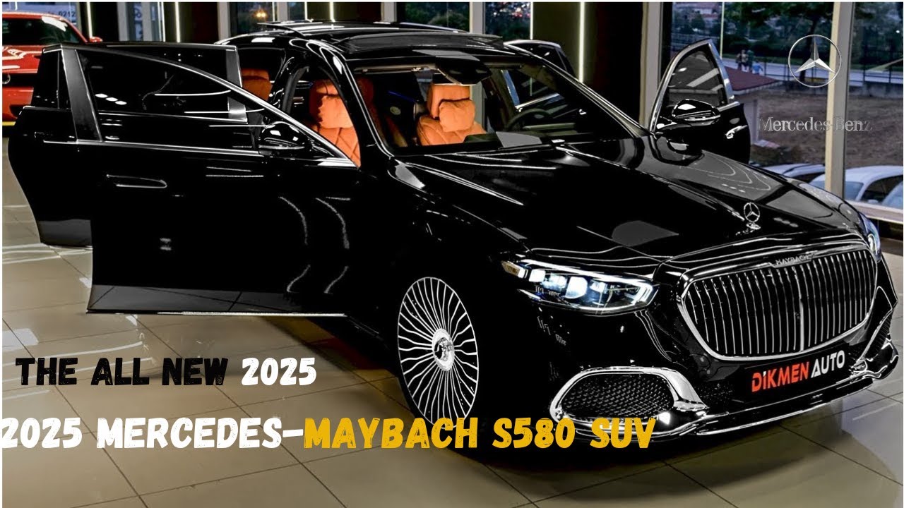 Luxury Redefined: Introducing The 2025 Mercedes-Maybach S580 SUV - YouTube