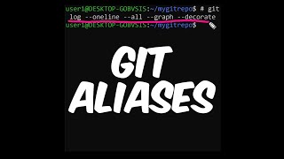 Creating Git Aliases (w/ git command) #shorts