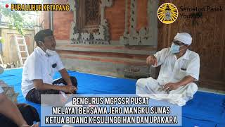 Pengurus MGPSSR Pusat Melayat Bersama Jmk Sunas Ketua Bidang Kesulinggihan MGPSSR