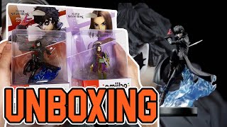 Super Smash Bros Ultimate Series Joker \u0026 Hero Amiibo Unboxing