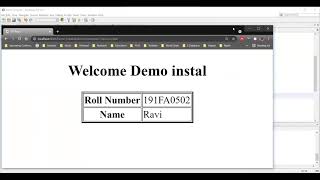 Reading Initialization Parameters using Jsp