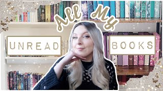 Please help me choose what to read in 2023! Physical TBR tour/all my unread books 2023 ✨ AD