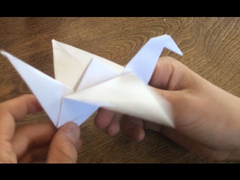 How To Make A Paper Bird That Flaps its wings EASY! How To Make A Paper Bird That Flaps its wings EASY!