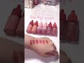 peripera ink velvet tints unboxingvideo makeupcollection lipproducts