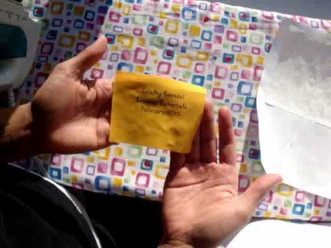 How to make your own fabric labels for FREE! How to make your own fabric labels for FREE!