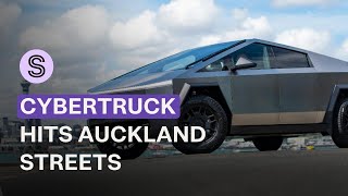 It’s here: Controversial Tesla Cybertruck hits the streets of Auckland | Stuff.co.nz