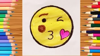 How to draw emoji||#drawing||#shortvideo