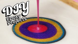 3 Easy DIY Epoxy Resin Pour Projects | Resin River Charcuterie Board