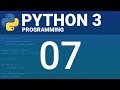 Lists - Python 3 Beginner Programming Part 7