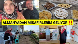 ALMANYADAN MİSAFİRLERİMİZ VAR | MİSAFİR HAZIRLIĞI | ALIŞVERİŞ | GÜNLÜK VLOG