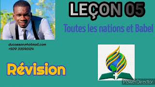 Leçon 05 : Toutes les nations et Babel ( Révision)