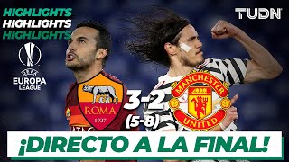 Highlights | Roma 3(5)-(8)2 Man United | Europa League 2021 - Semifinal Vuelta | TUDN