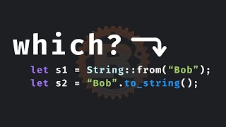 52: Strings are complicated in Rust?