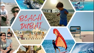 Beach Dubai,  Jumeirah Beach & Kite Beach | Places to visit in Dubai || travel vlog