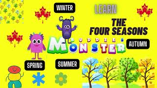 The Four Seasons song- Spring, Summer, Autumn, Winter-For kids Fun animation- Children learning