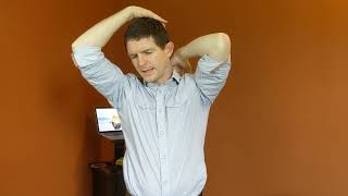 Levator, upper trapezius and scalene stretches