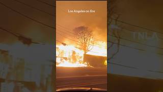 Destruction on pacific coast #shorts #palisadesfire