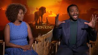 The Lion King - Itw Chiwetel Eijofor and Alfre Woodard (X Cam) (official video)
