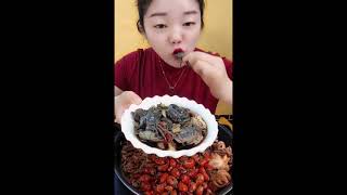 抖音 吃播精選 大胃王合集 炸雞 魷魚 小龍蝦 烤串 不是問題 丨MUKBANG Big Eater  Eating Show丨大食い