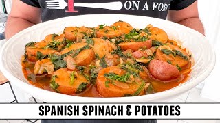 Spanish Spinach \u0026 Potatoes | A Classic Recipe from Andalucía Spain