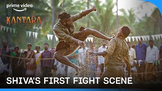 Kantara : Shiva's Fight Scene Will Leave You Thrilled 😱 | Rishab Shetty | Prime Video India