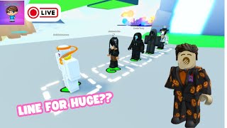 Line for Huge Event?? | Pet Sim 99 LIVE