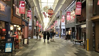 2021年2月23日　祝日の京都を歩く　祇園八坂神社、新橋通り、先斗町、河原町、四条通り、新京極、寺町、錦市場　Walk around Kyoto ,Japan vlog