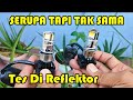 Tes Nyala & Sorot Di Reflektor ! Lampu LED Depan RAYTON RTD 3 SISI.