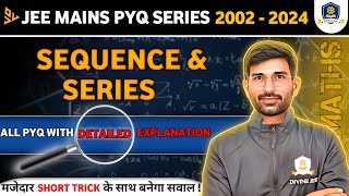 🔥Sequence and series jee mains all pyq's L-01 📚 #jeemains #jeeadvanced #pyqs #iit #iitjee