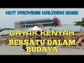 DAYAK KENYAH KALTARA BERSATU DALAM BUDAYA PADA HUT KALTARA 2022