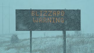 Owatonna, MN Extreme Blizzard Conditions - 1/22/2018