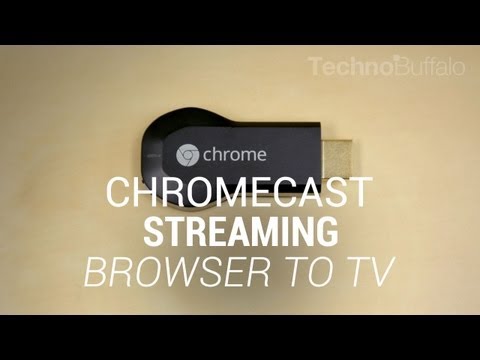 Chromecast: send a video from your browser to your TV